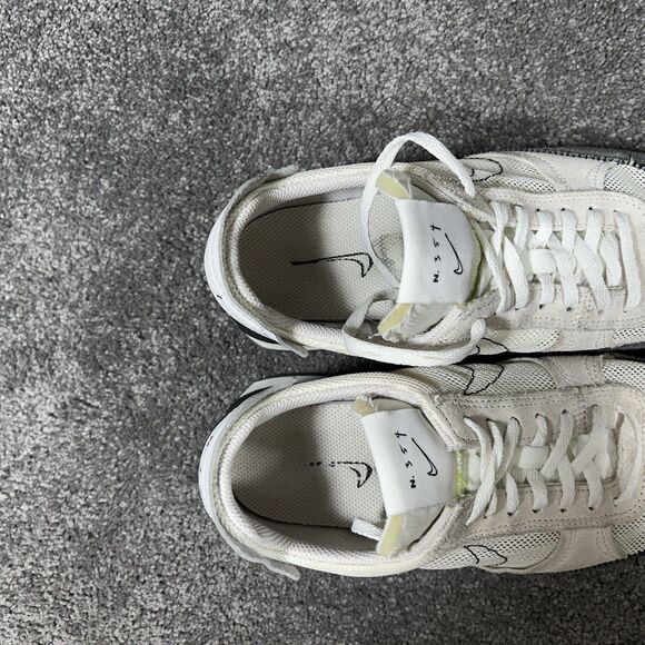 Nike Daybreak Type N.354 CJ1156-100 Mens Sz 6.5 White Black Waffle Running Shoes - Picture 10 of 12